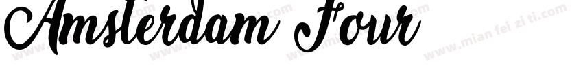 Amsterdam Four字体转换